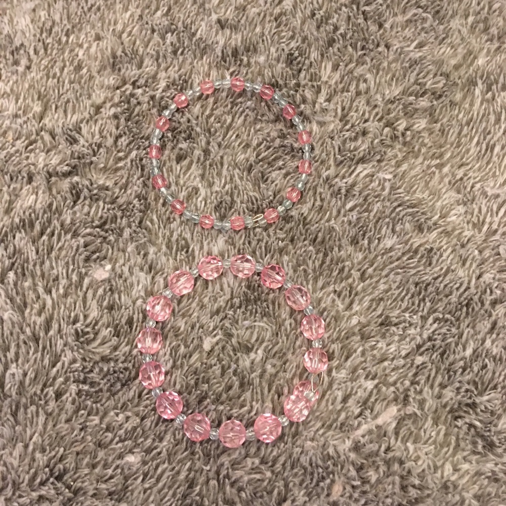 Clearance Beautiful Pink and Light Blue Bracelets
